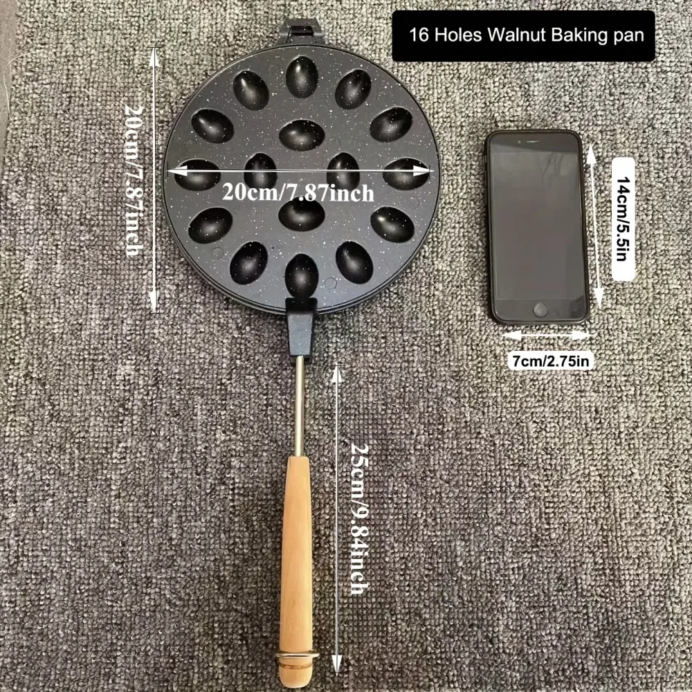 Nut-Shaped Waffle Pan