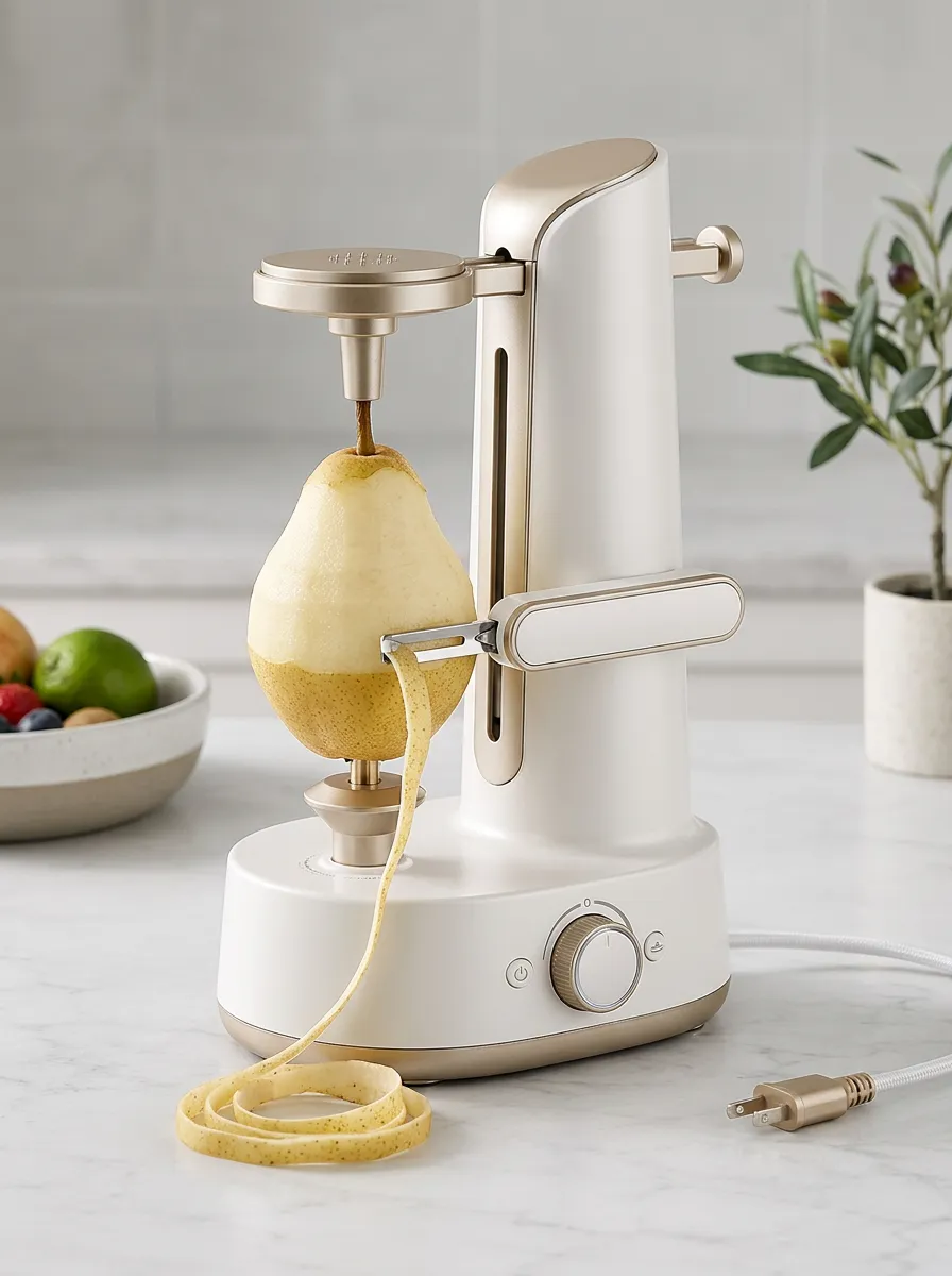 Kitchen Gadget Fruit Lover Automatic Pear Printed Peeler