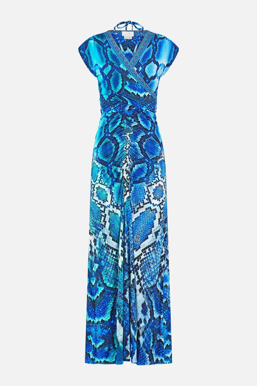 Wrap Bodice Jersey Dress