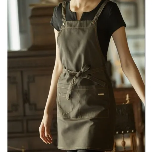 Canvas Kitchen Work Apron