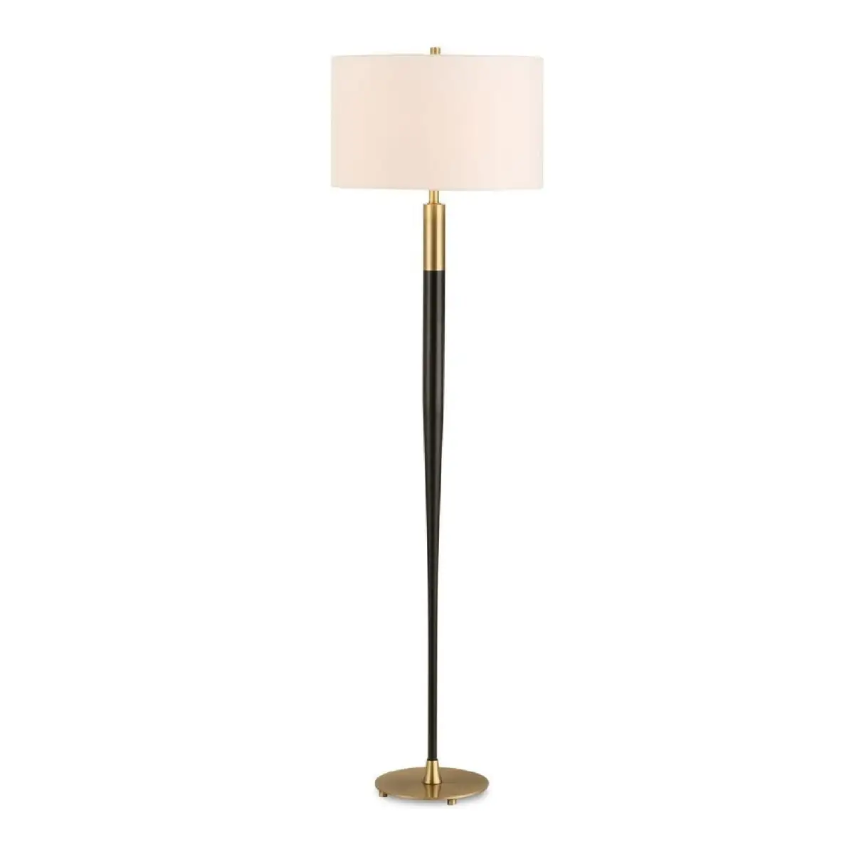 Metal Tapered Floor Lamp