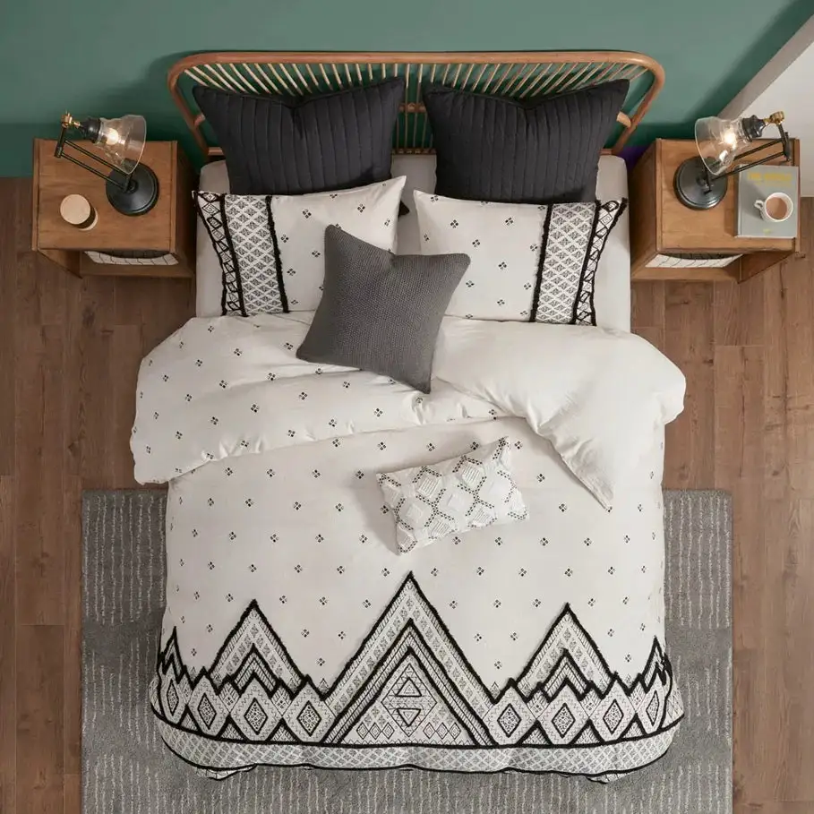 Chenille Diamond Bedding Set
