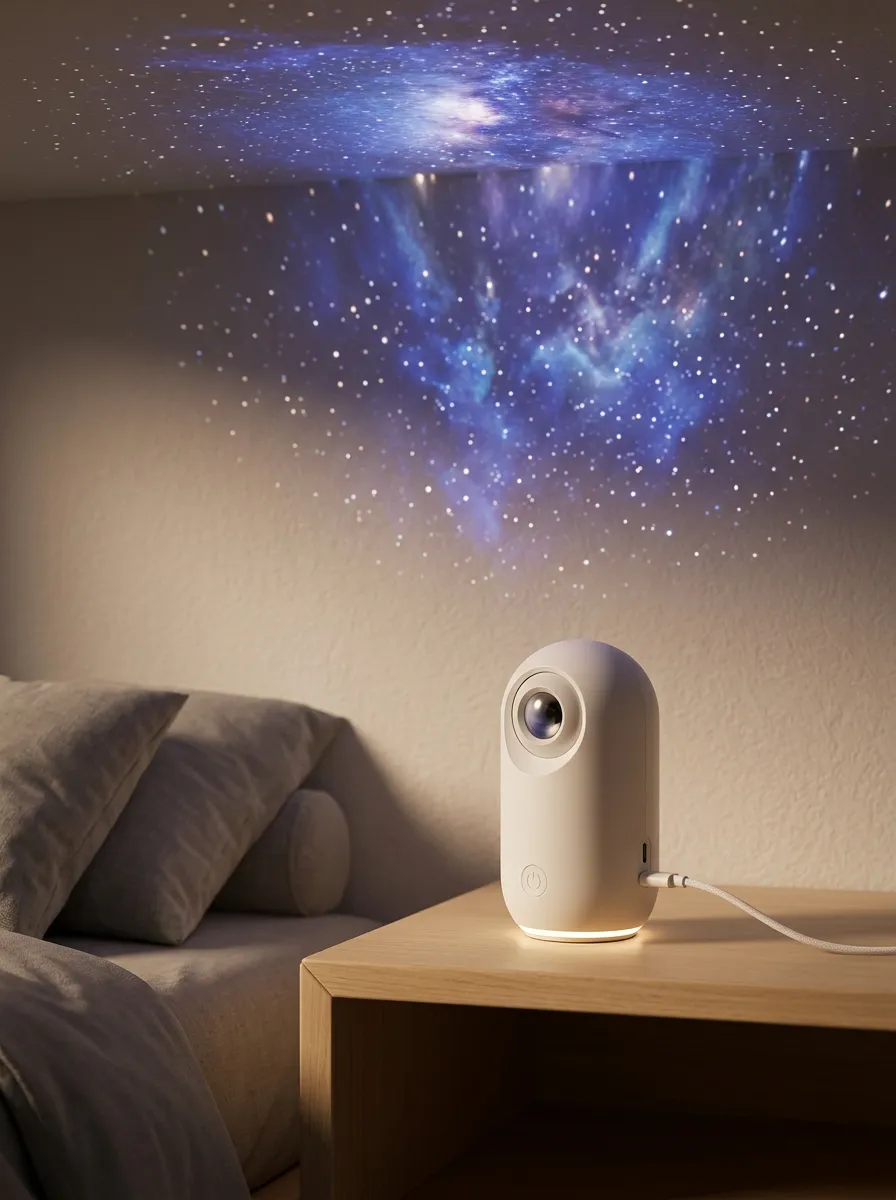 Moonlit Galaxy Starry Sky Projector Night Light