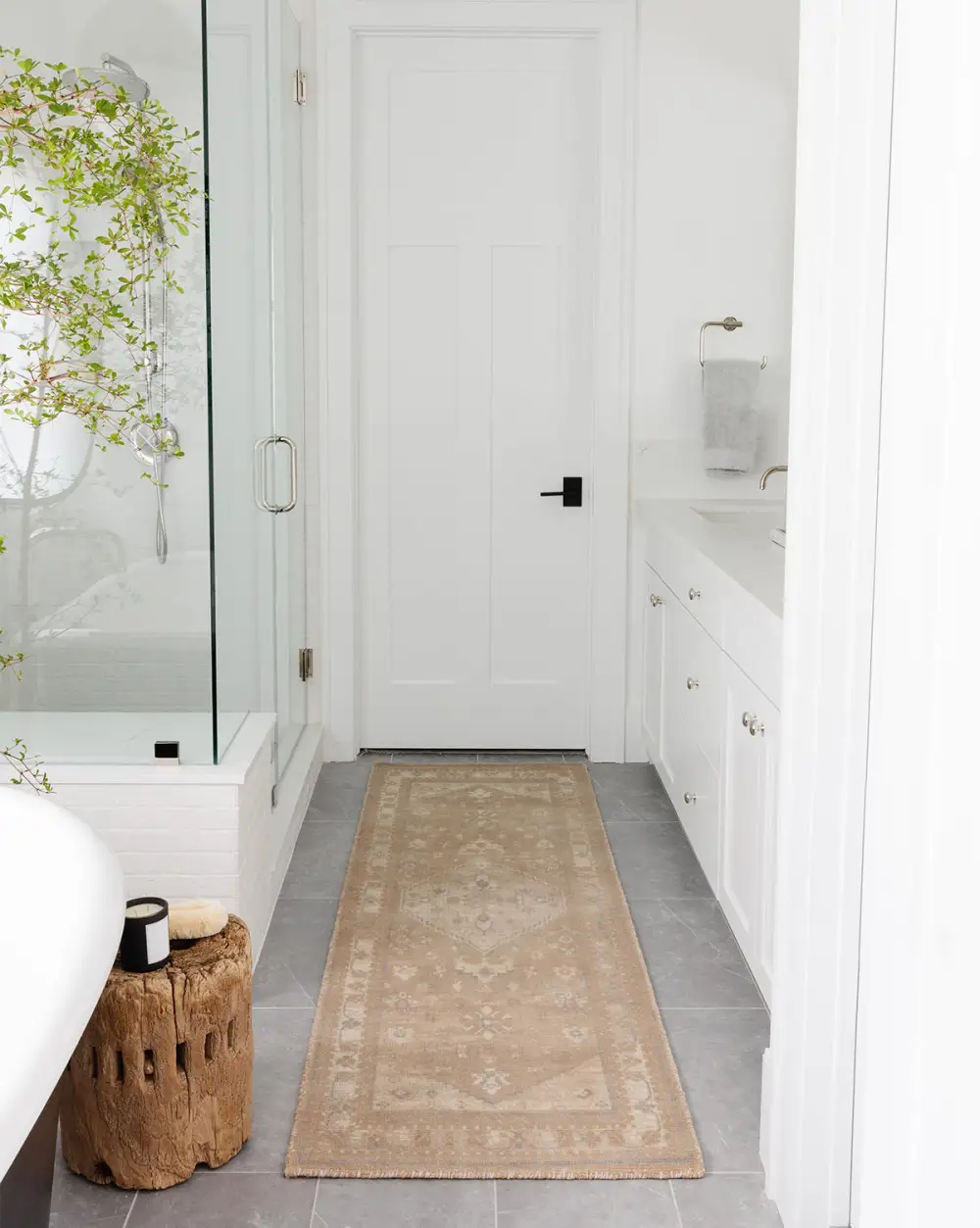 Layered Hand-Tufted Wool Area Rug