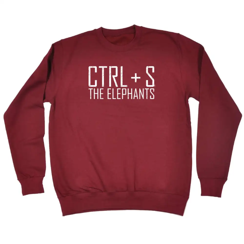 Save Elephants Graphic Sweatshirt
