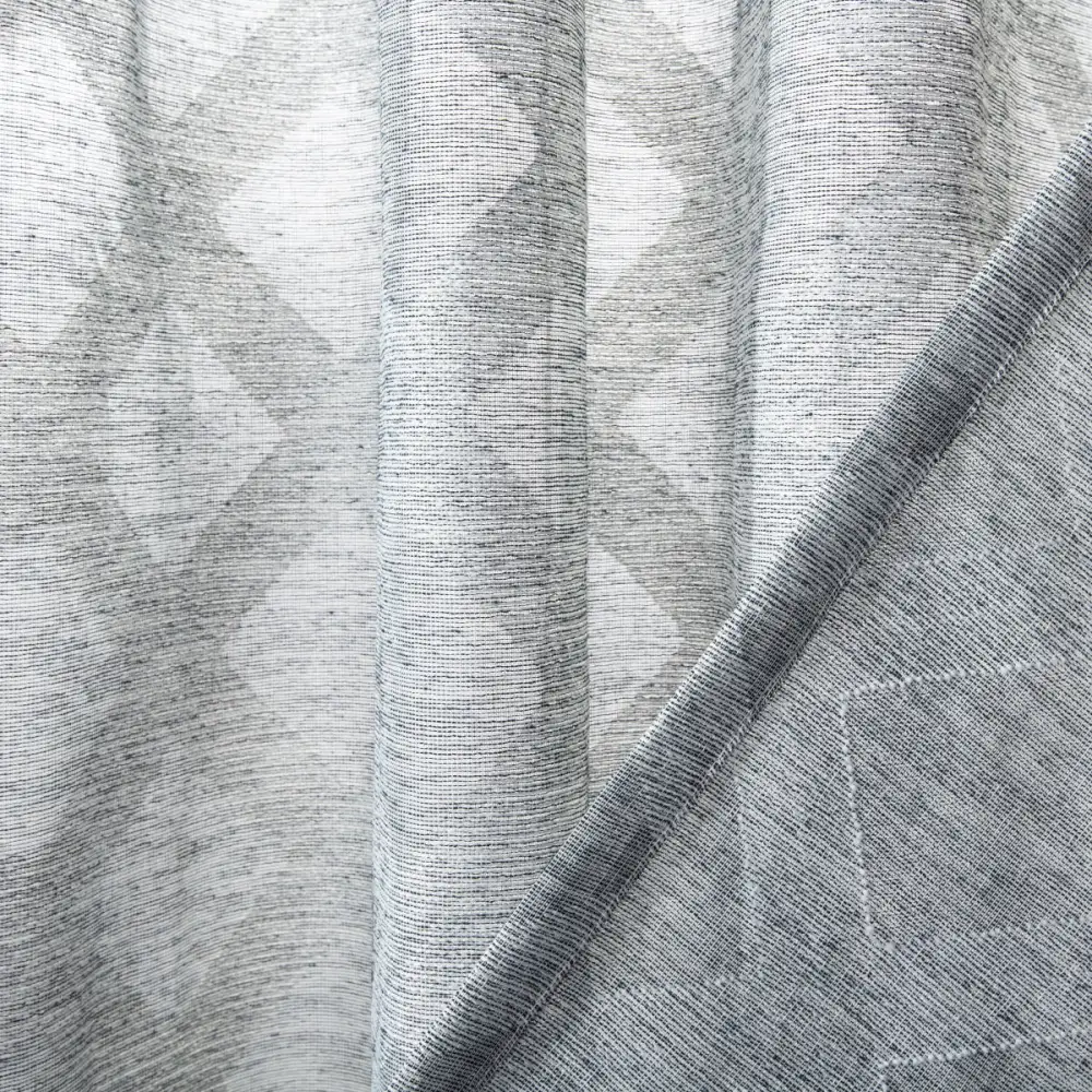 Sheer Lattice Eyelet Curtain Panel