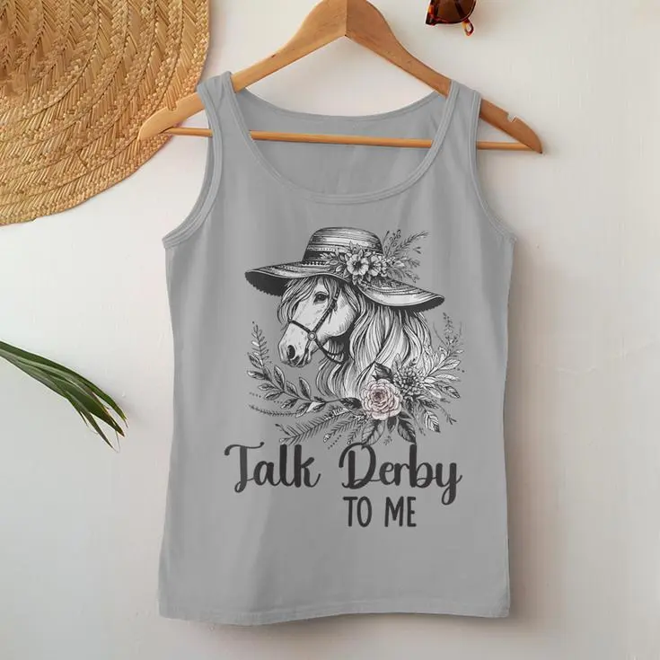 Floral Horse Women Tank Top