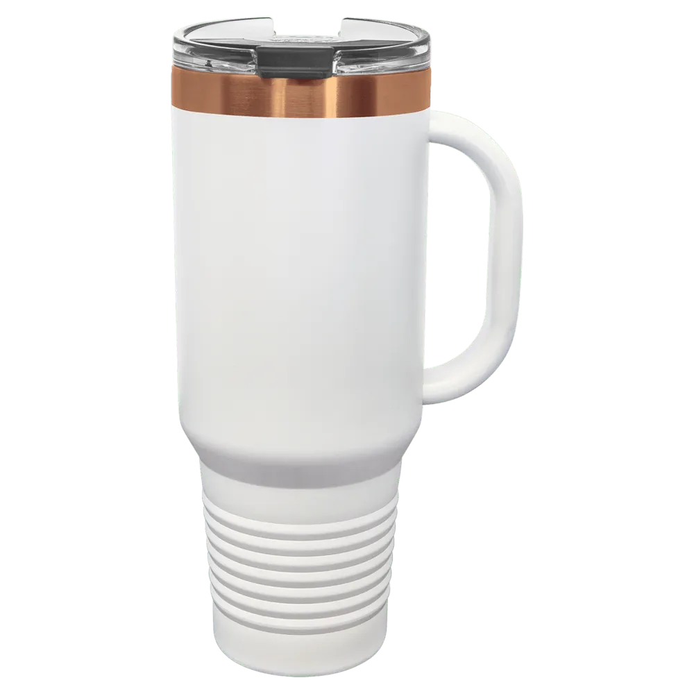 Travel Handled Straw Lid Travel Mug