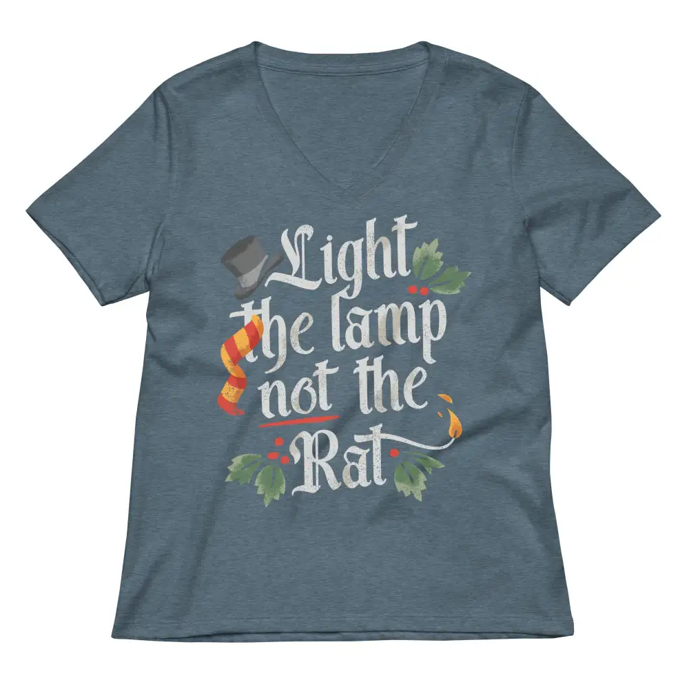 Lamp Rat V Neck Tee