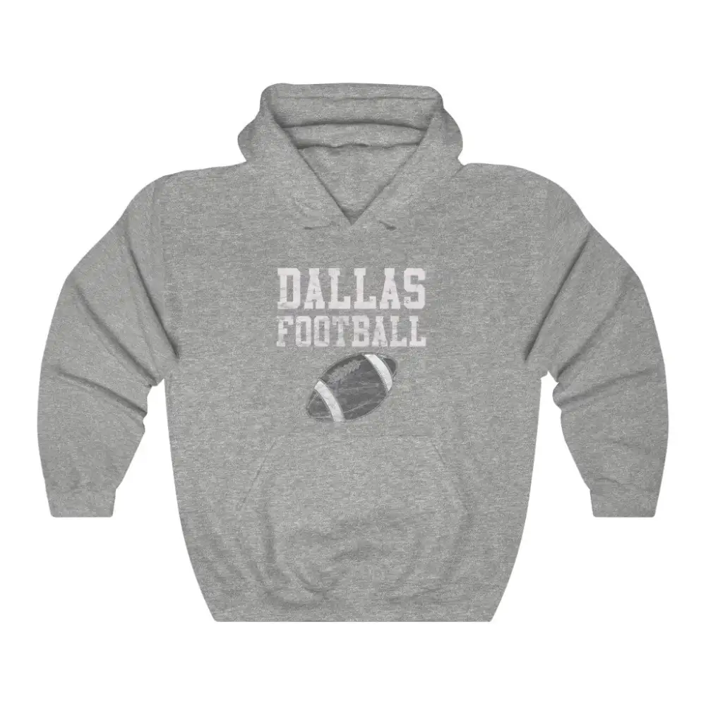 Everyday Vintage Football Graphic Pullover Hoodie