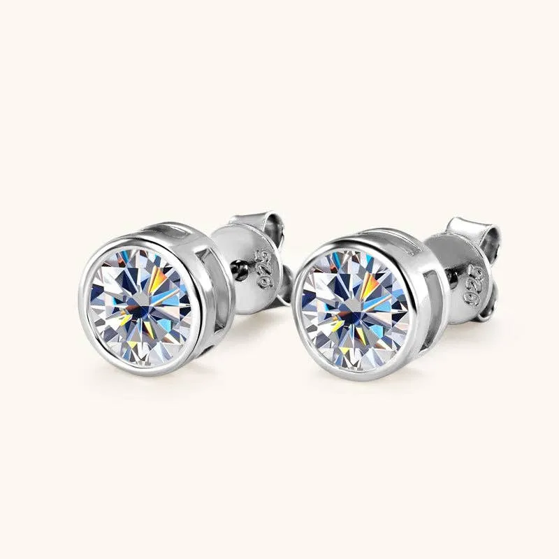 Artful Geometric Stud Earrings