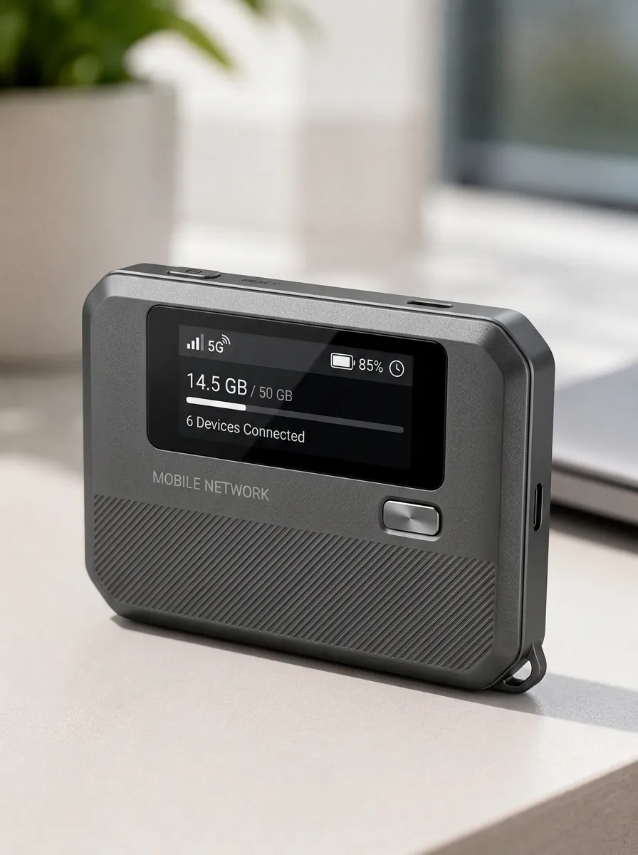 Mobile 5G Travel WiFi Hotspot