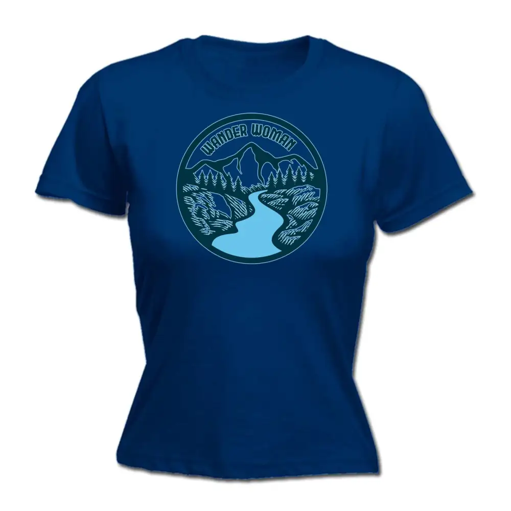 Camping Graphic Fitted Tee