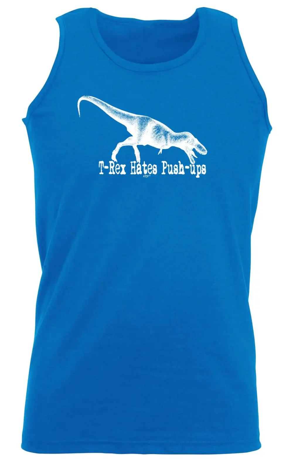 Dinosaur Pushup Graphic Tank Top