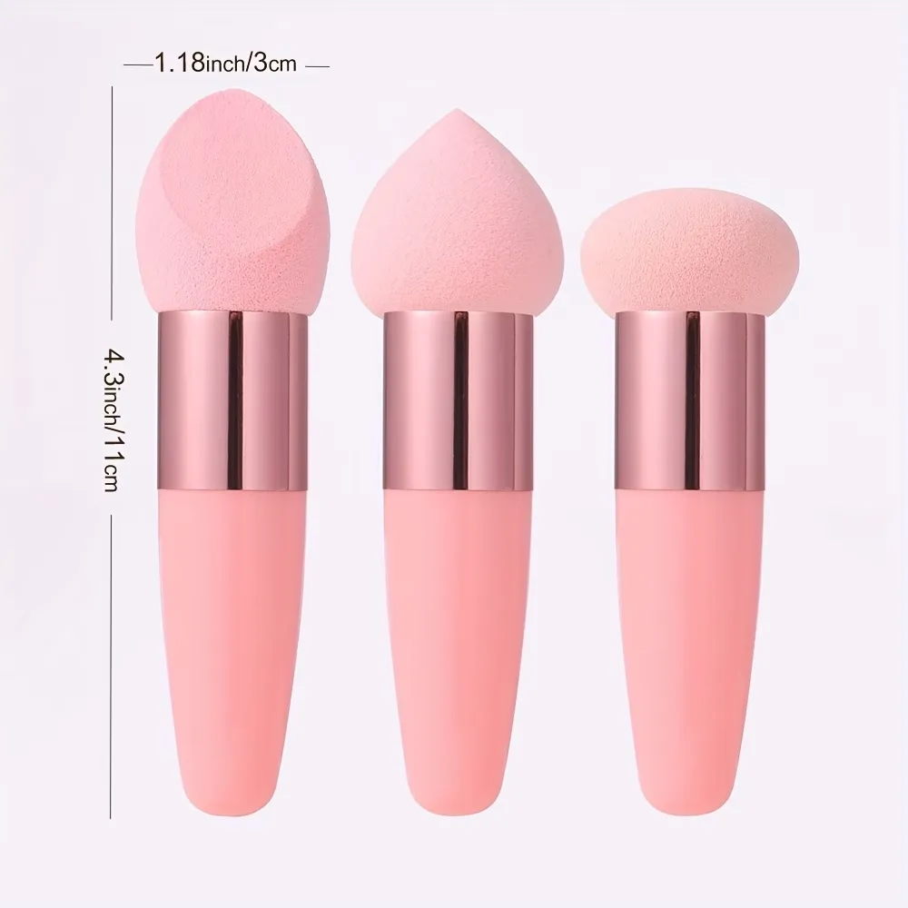 Sponge Tip Makeup Brush Set