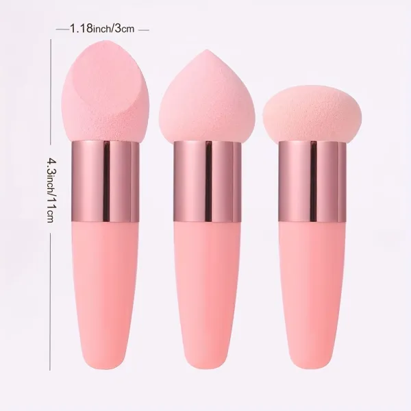 Sponge Tip Makeup Brush Set