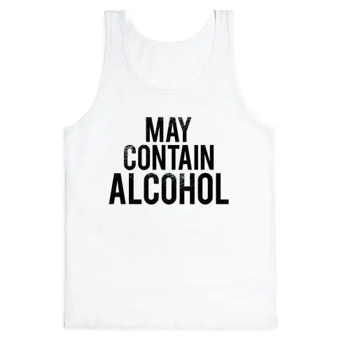 Alcohol Joke Graphic Tank Top