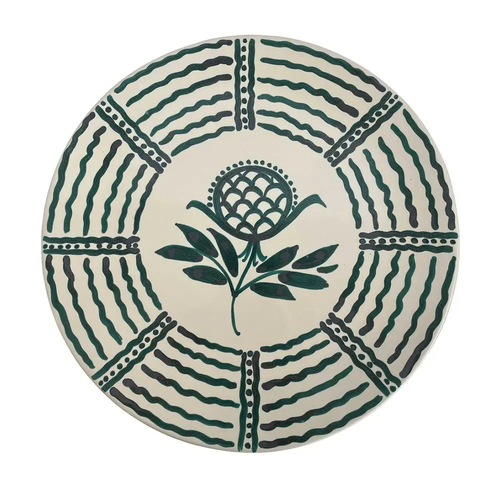 Coastal-Inspired Ceramic Serving Plate