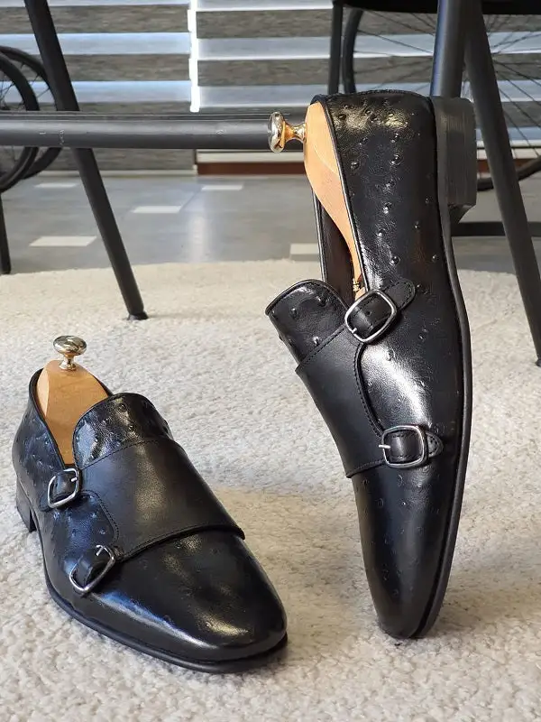 Modern Double Monk Strap Shoes