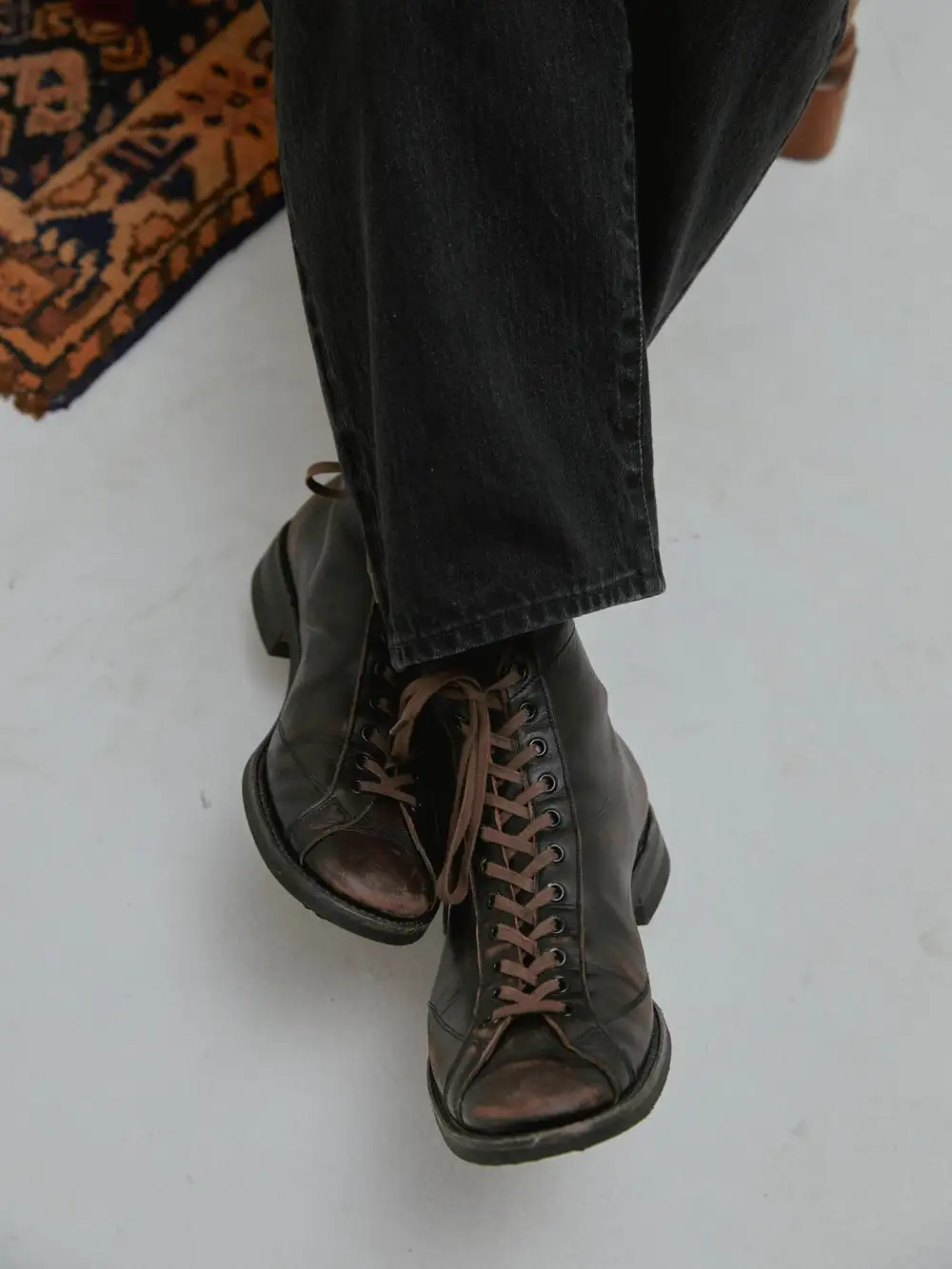 Calf Leather Teacore Men's Ankle Boots