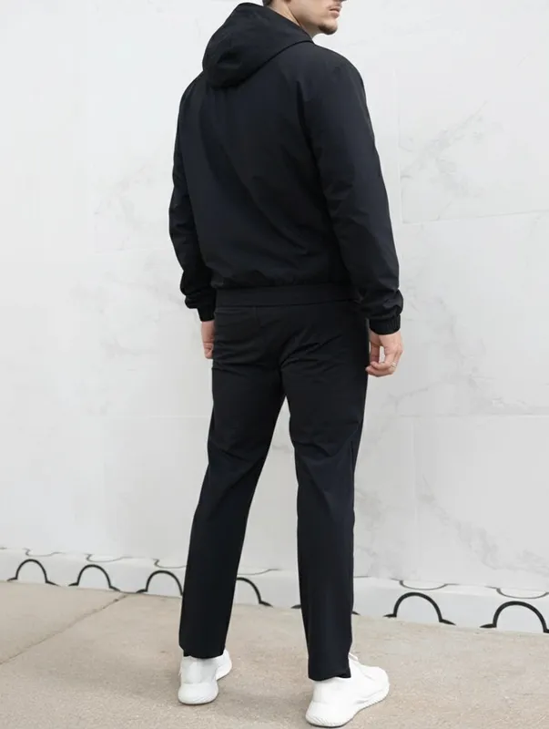 Black Coordinated Clothing Piece