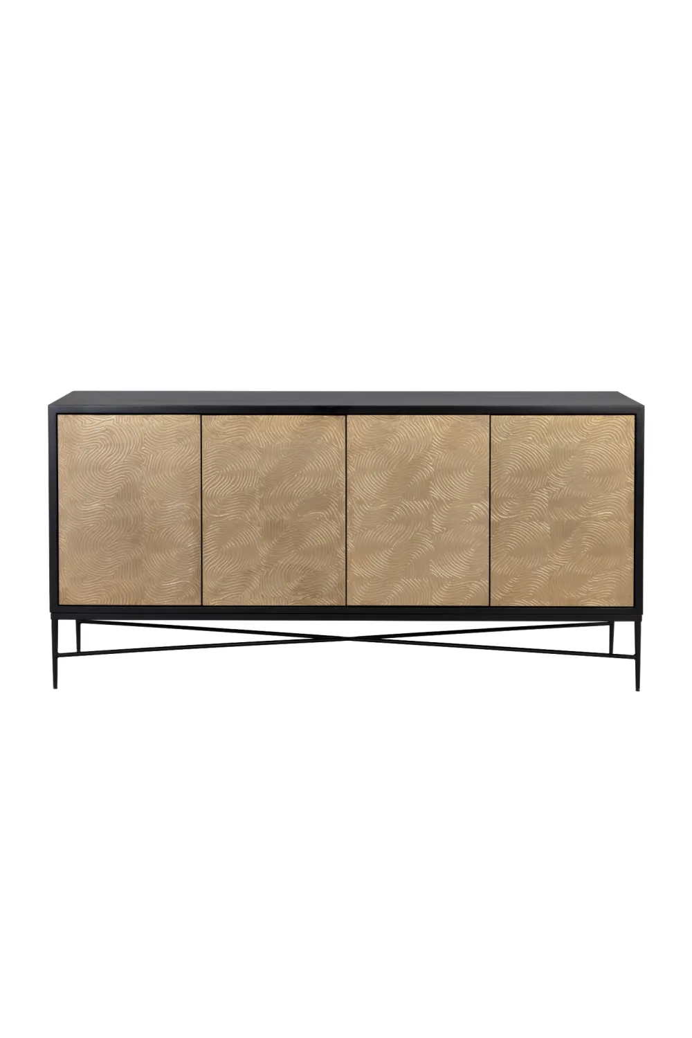 Textured Decorative Storage Sideboard