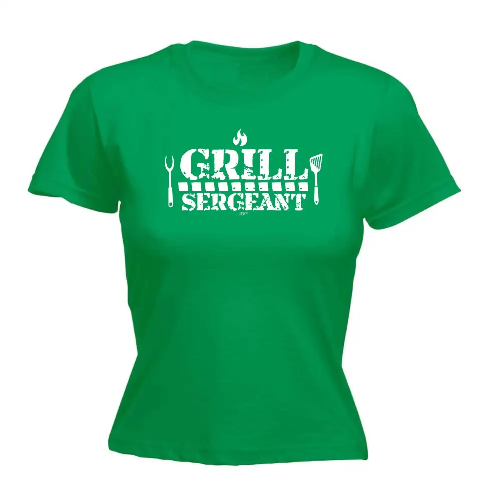 Grill Sergeant Graphic Fitted Tee