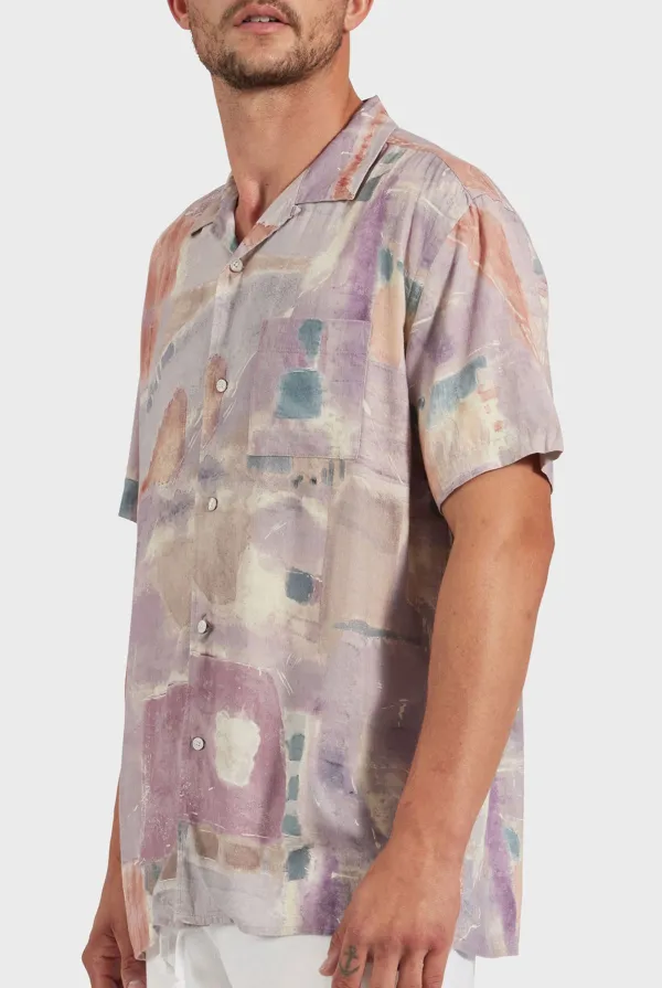 Short Sleeve Shirt-Multicolor