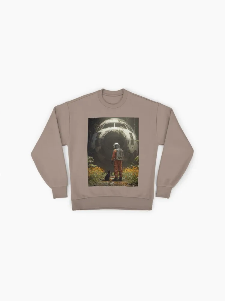 Sci-Fi Space Mission Art Sweatshirt