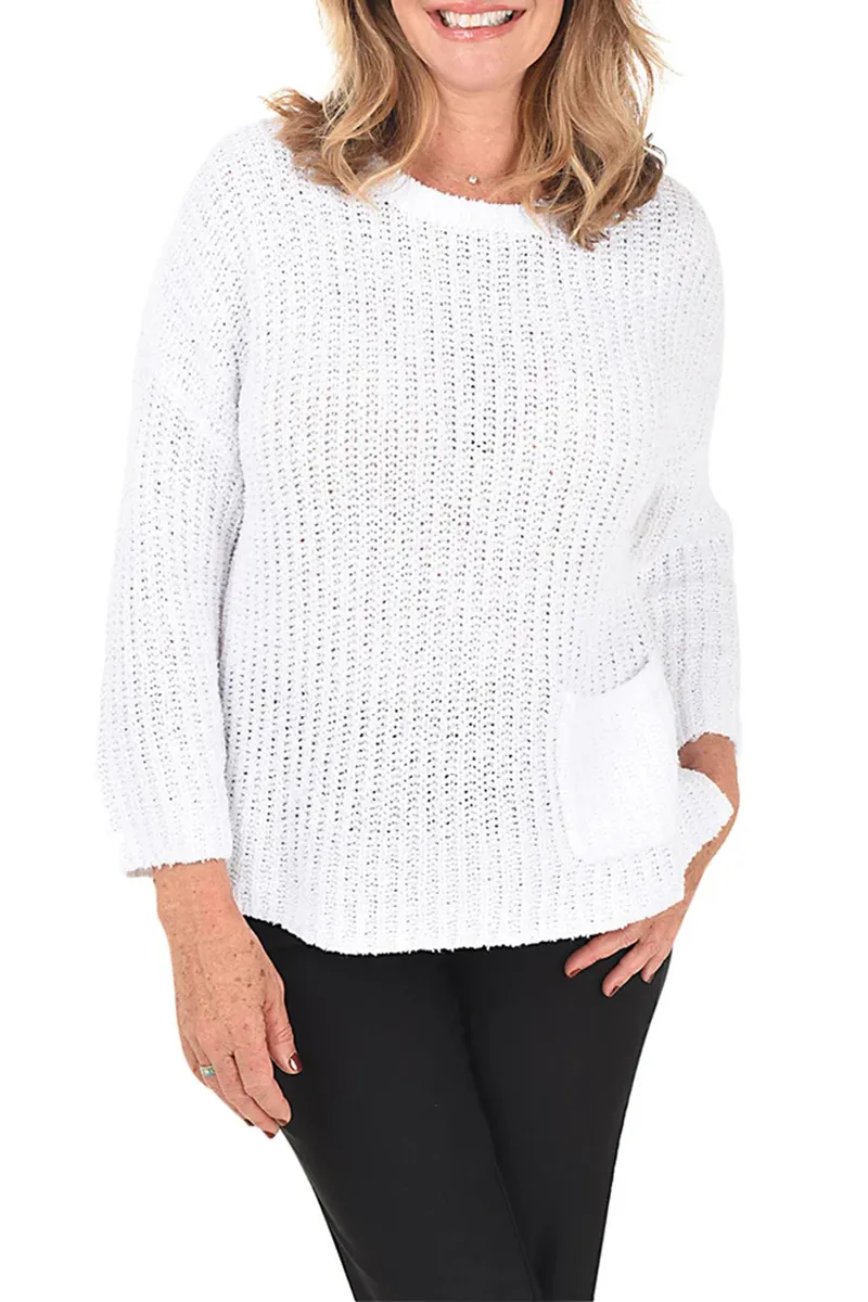 Rippling Water Mesh Tie-Front Shrug
