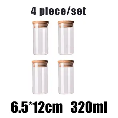 Wooden Glass Fridge Kitchen Storage Organizer