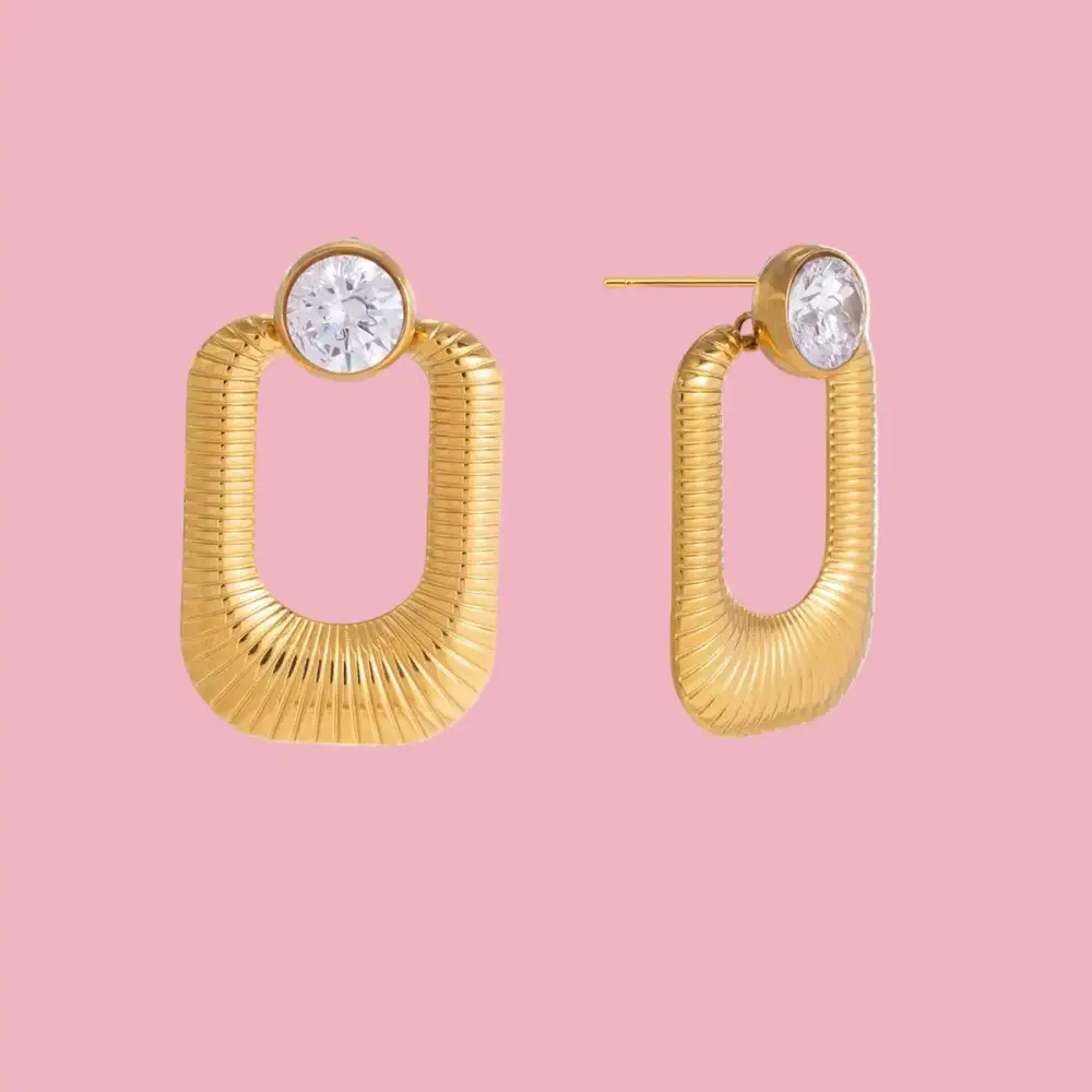 Everyday Classic Stone Earrings