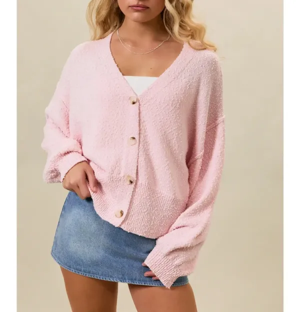 Pink Cotton Blend Top