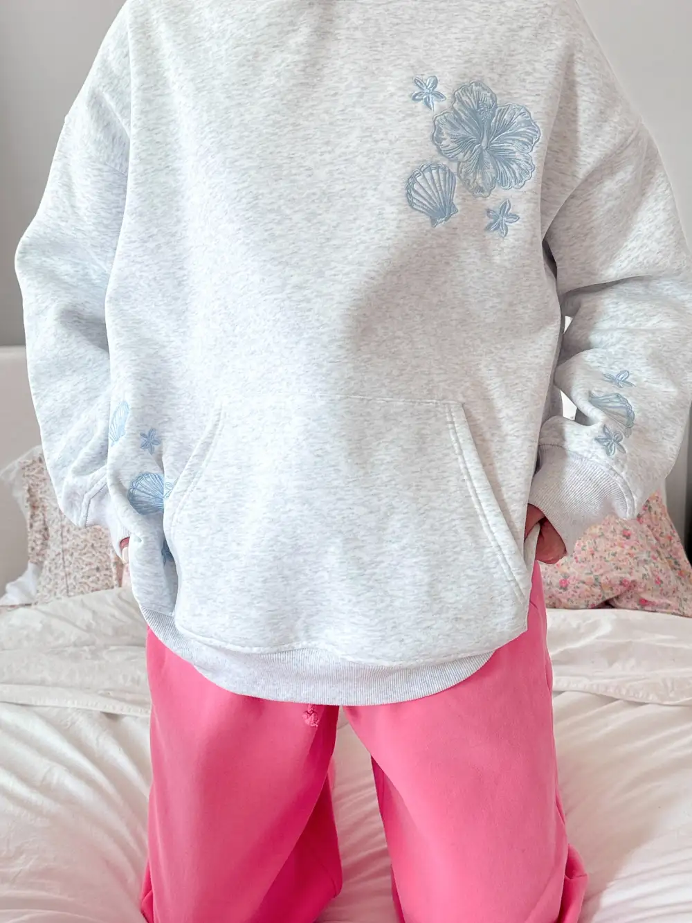 Tropical Embroider Hoodie