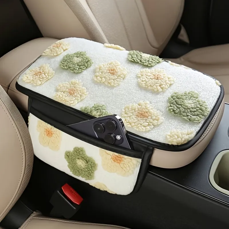 Plush Armrest Organizer