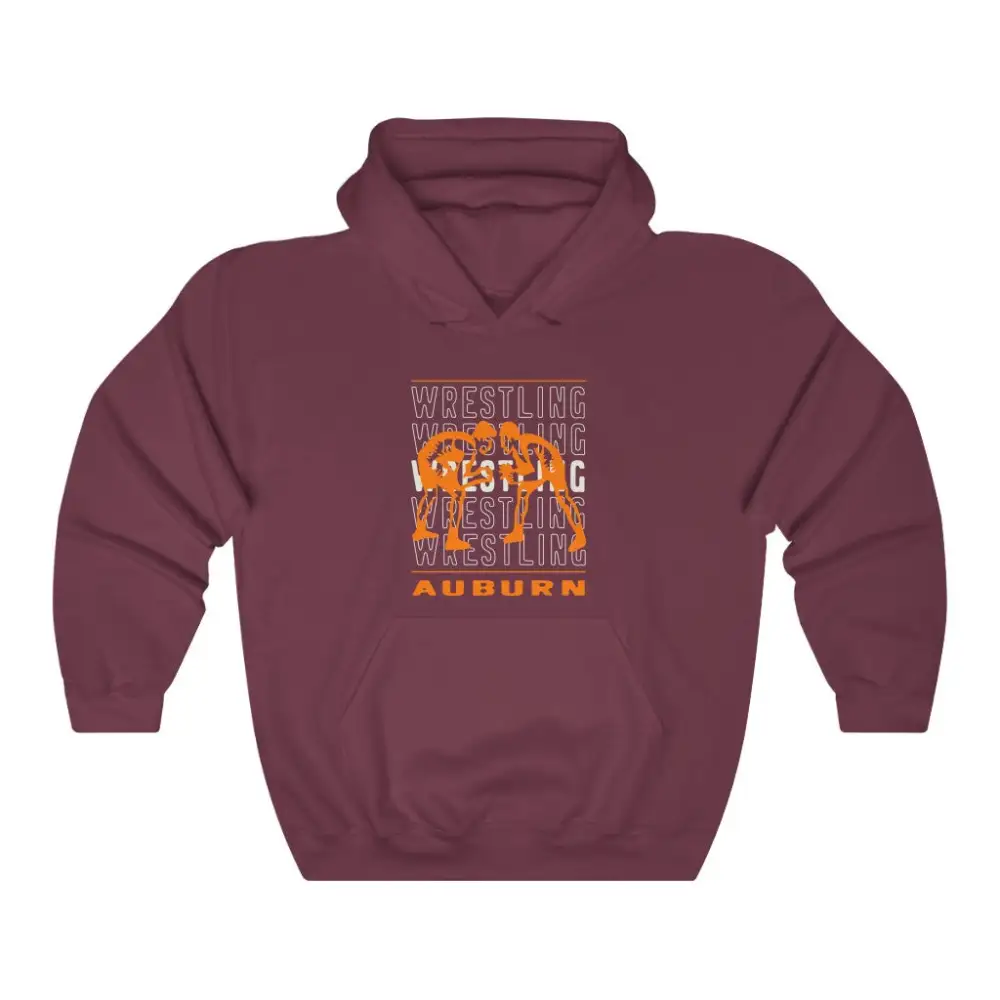 Player Wrestling Graphic Pullover Hoodie