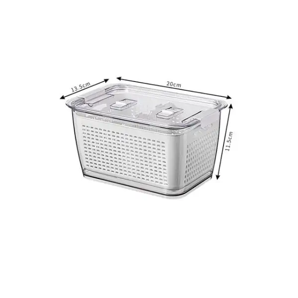 Adjustable Stackable Drawer Kitchen Storage Organizer
