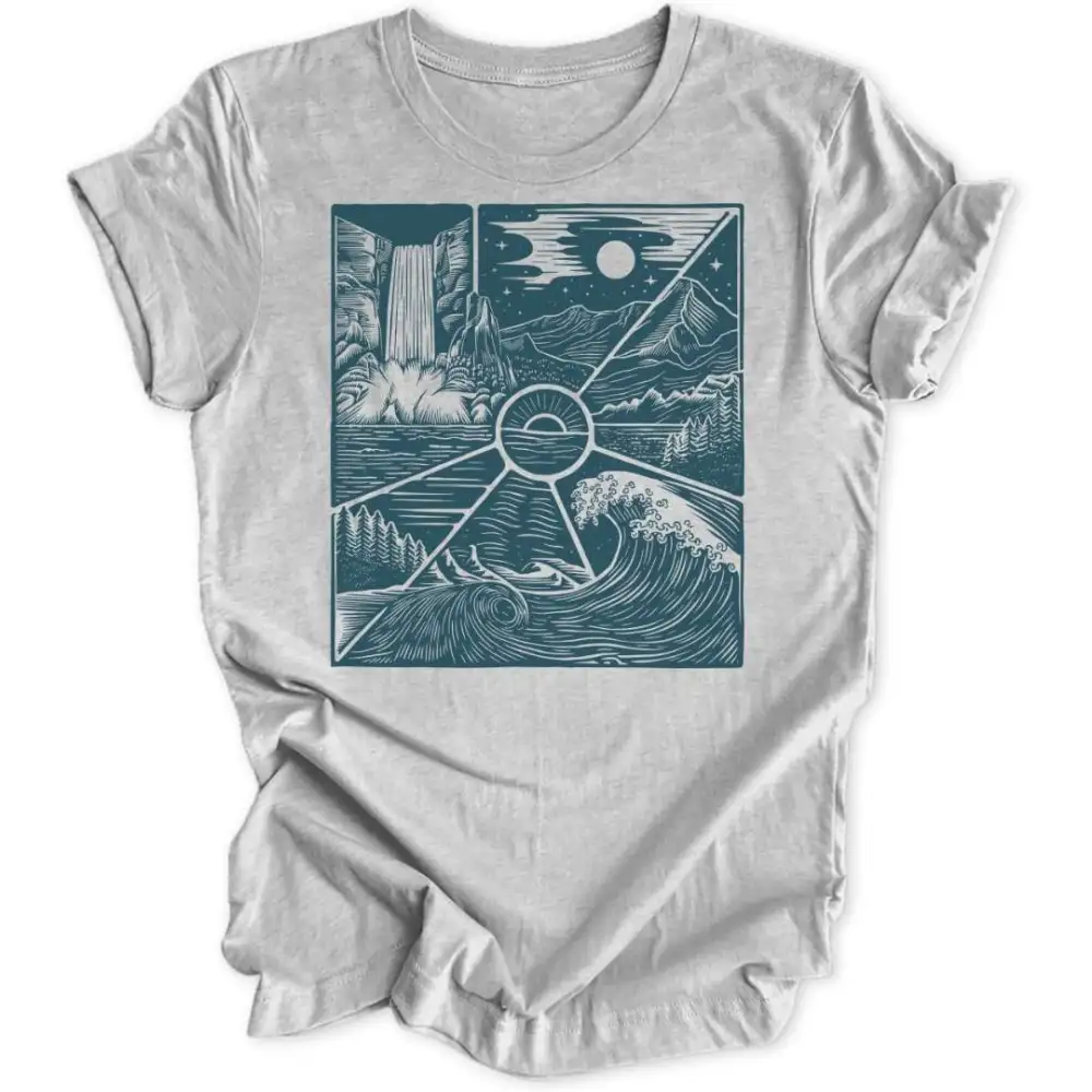 Nature Mosaic Unisex T-Shirt
