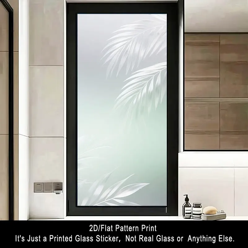 Minimalist Palm Window Decal
