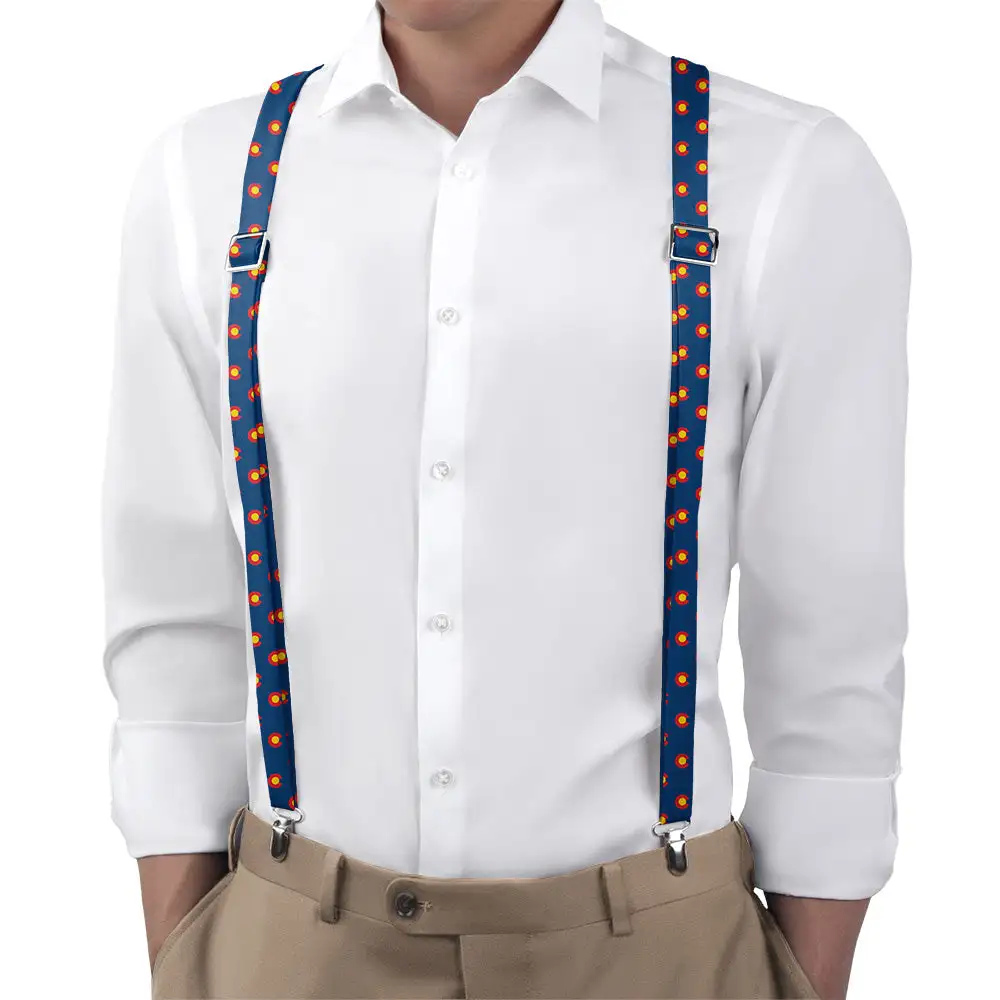 Flag Theme Suspenders