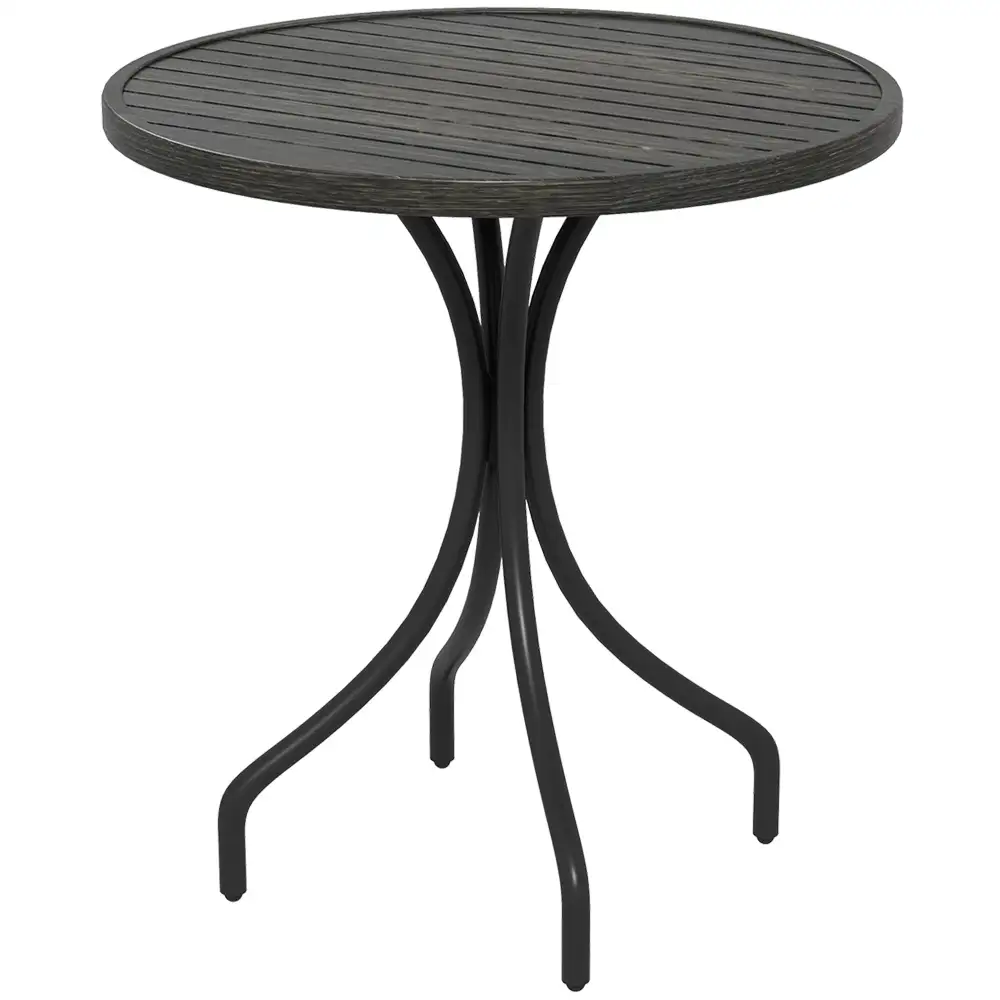 Round Metal Weather Ready Garden Dining Table