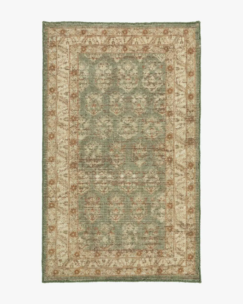 Low-Profile Hand-Loomed Area Rug
