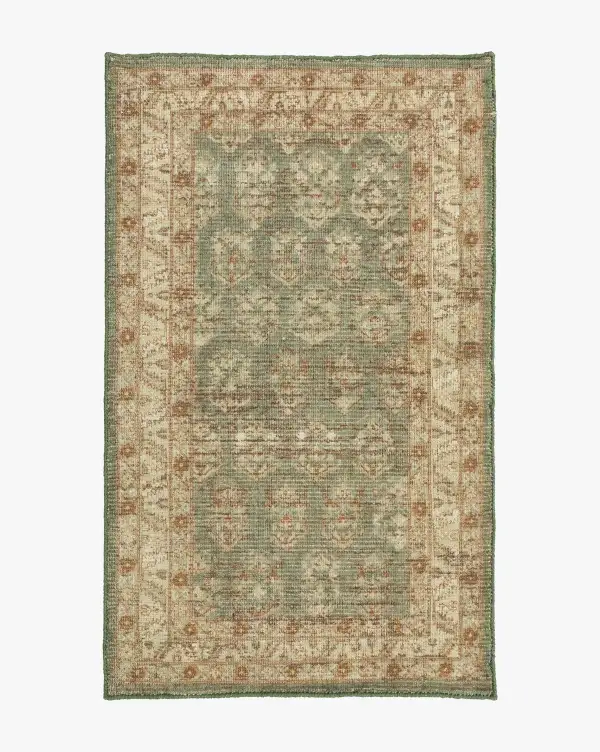 Low-Profile Hand-Loomed Area Rug