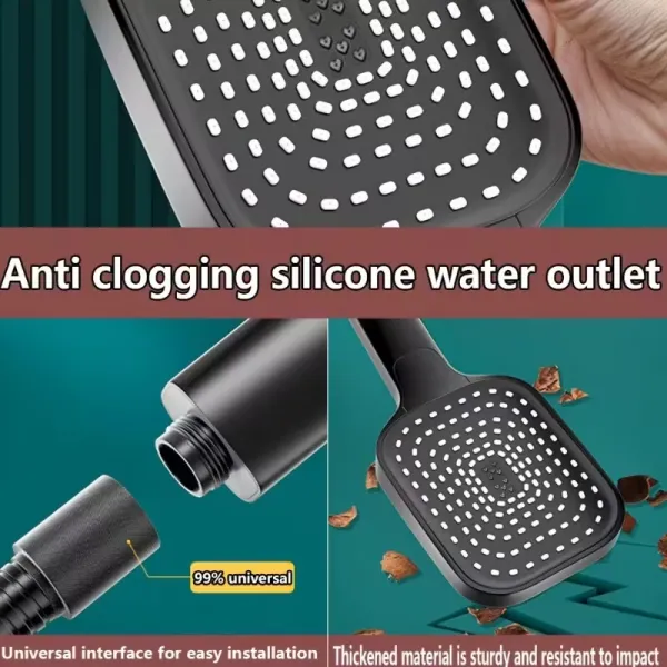 3-Function Shower Head Set