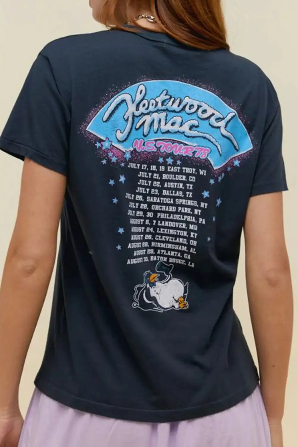 Graphic Fitted Vintage Tee