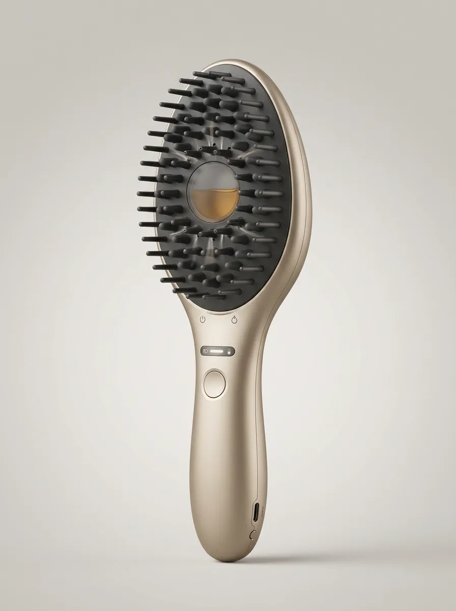 Cordless Liquid Dispensing Hair Massage Comb