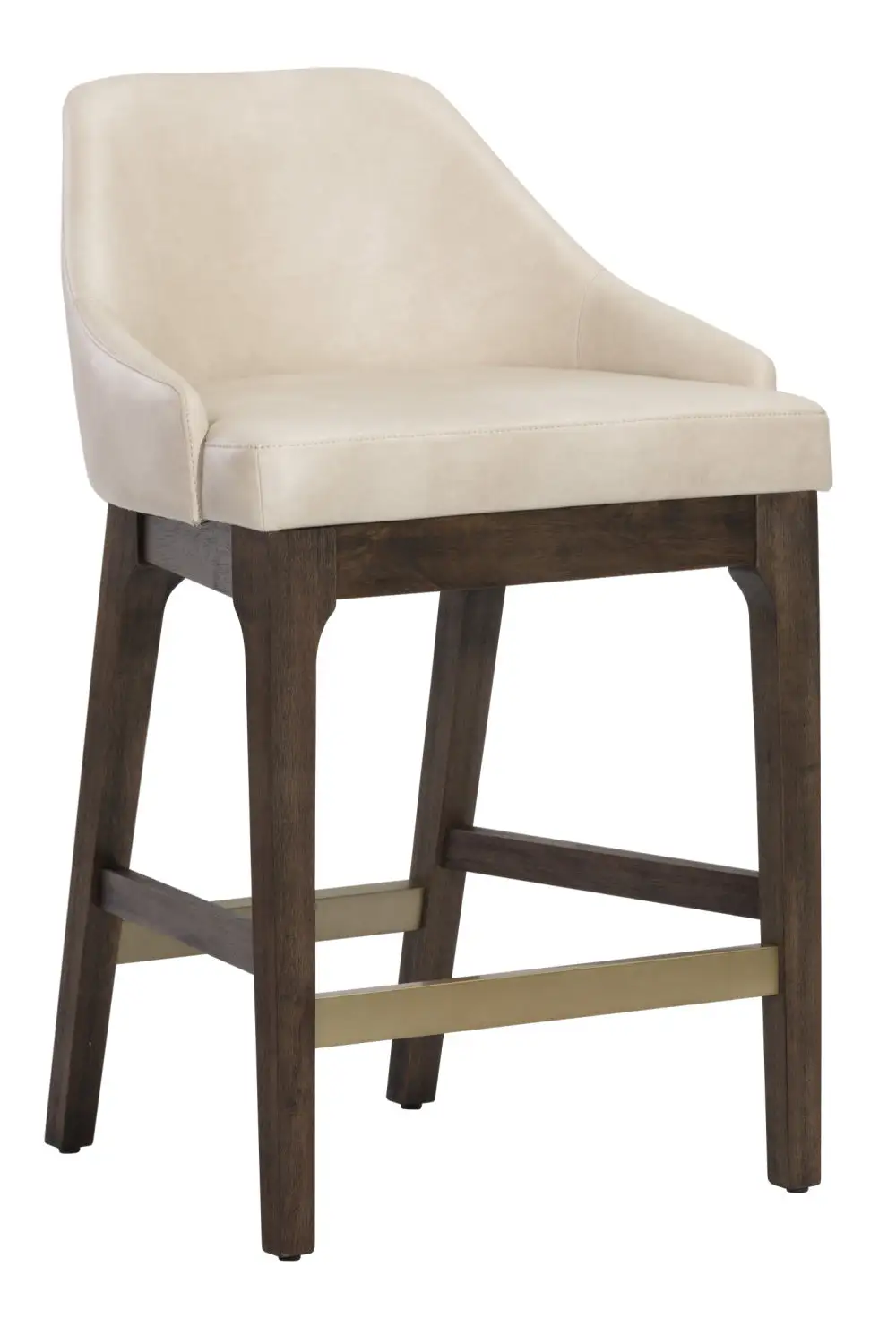 Kitchen Leather Counter Stool