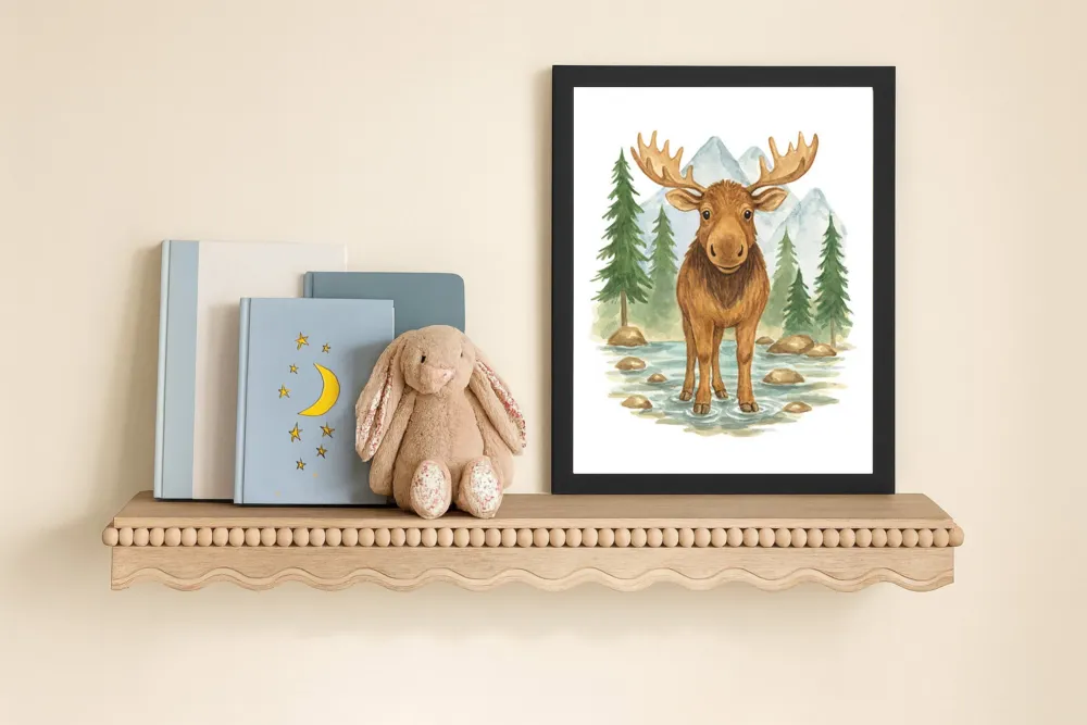 Framed Wildlife Art Print