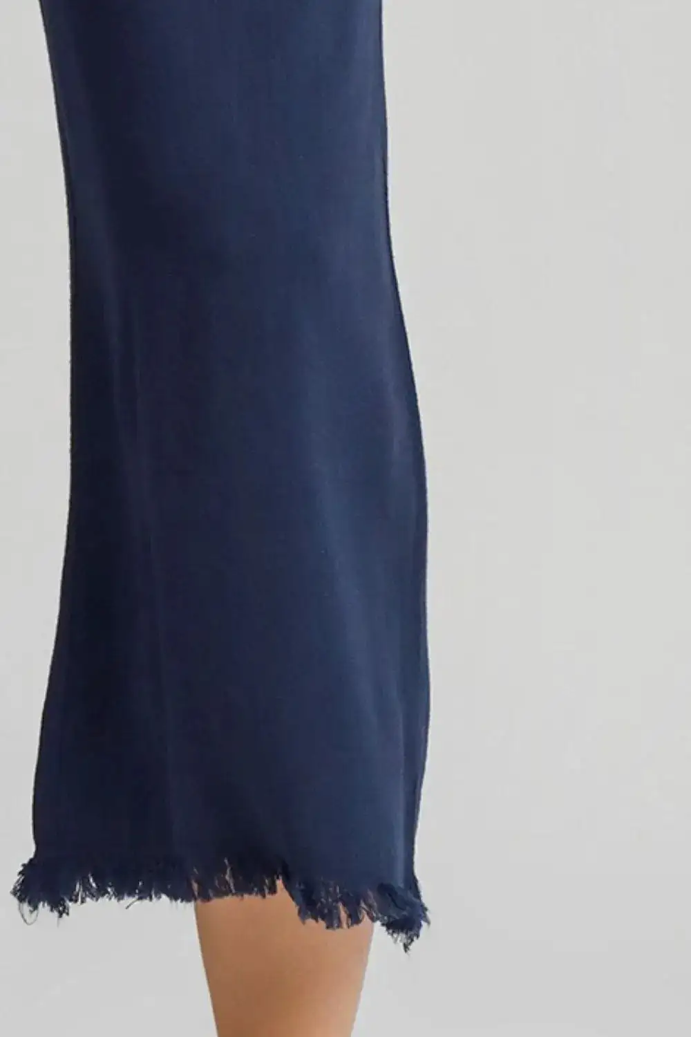 Wide Leg Elastic Waist Linen Pocketed Pants