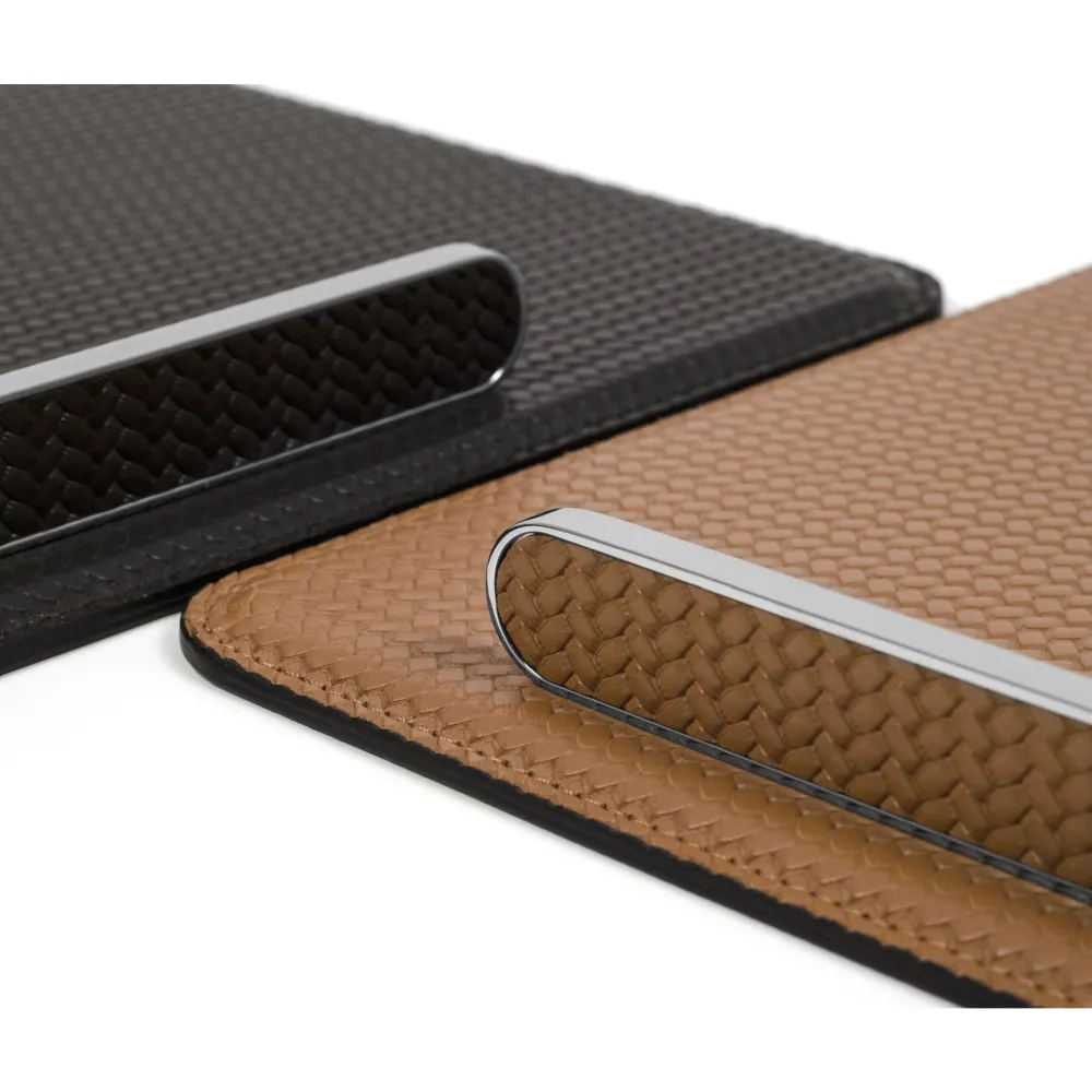 Leather Rectangular Decorative Tray